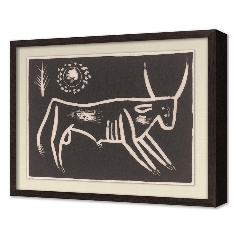 Bull Print by Grand Archives, 18" H x 22" W
