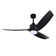 Genson Smart Black 3-Blade Led Lighted Ceiling Fan With Remote