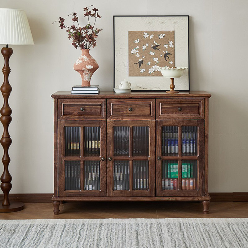 Armoire latérale de rangement de style américain