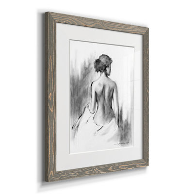 " Soft Silhouette IV " Painting Print