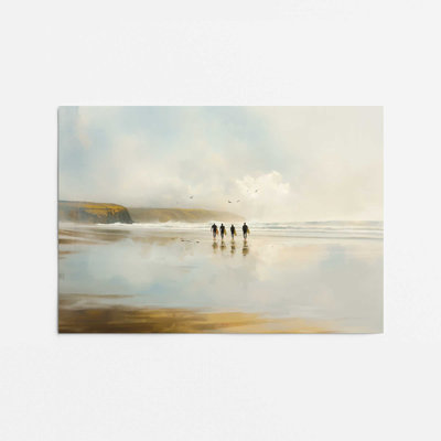 «The Break Awaits», impression roulée