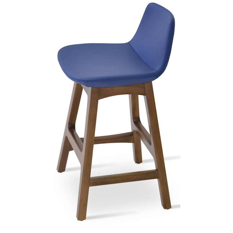 Tabouret de bar et de comptoir Napoli, Blanc, Tabouret de bar (siège d'une hauteur de 29 po)