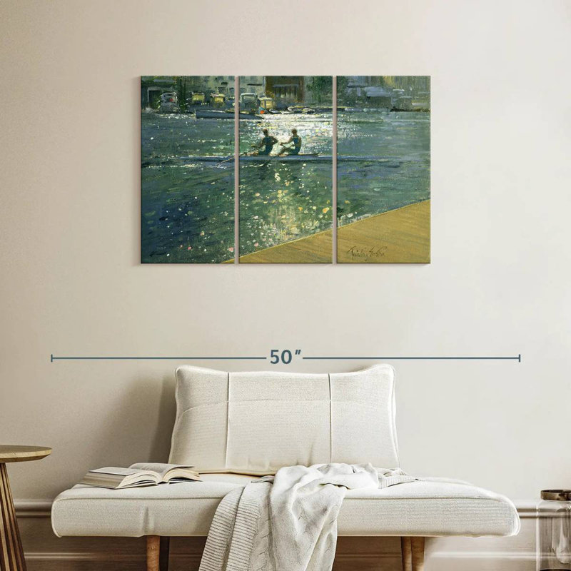 Crossing The Light Break Henley, 24" H x 38" W
