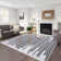 Ladetra Washable Striped Indoor Rug