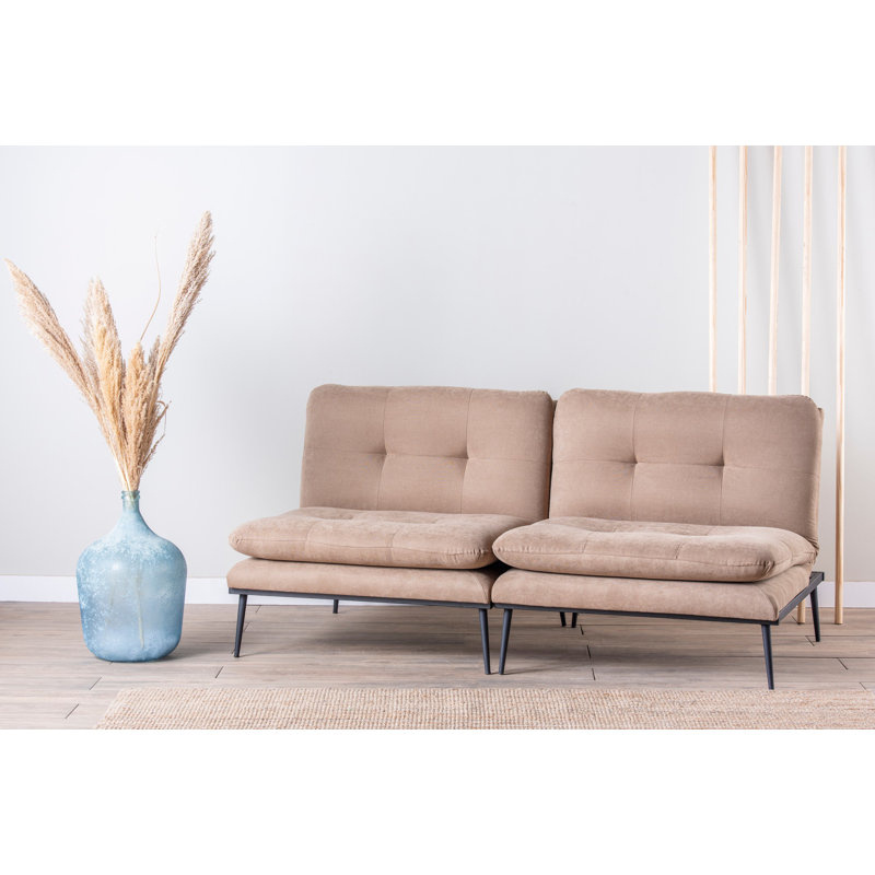 Canapé-lit 70,87 po Whitwell, Beige