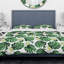 Ensemble de housse de couette designart monstera avec fleurs de fleurs exotiques-35228110