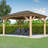 Meridian 12 Ft. W x 16 Ft. D Solid Wood Patio Gazebo