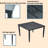 Savone 4 - Person Patio Dining Set with Square Table , Sunbrella® Cushions Included