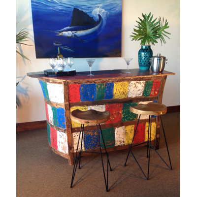 Counter Stool with Metal Frame