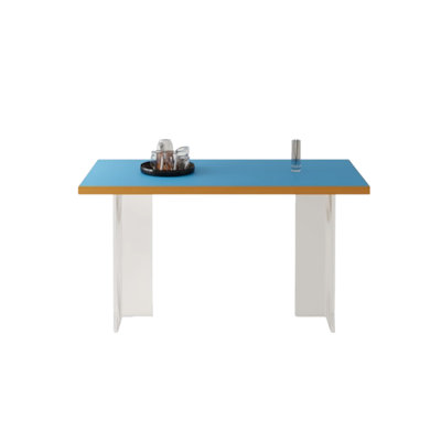 Blue Eco-friendly Board Clear Acrylic Writing Desk