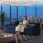 Canapé 3 places sans structure, canapé de sol moderne et confortable surdimensionné avec 3 coussins, revêtement en velours côtelé capitonné et mousse à mémoire de forme, sans assemblage, idéal pour le salon, le bureau ou tout autre espace de vie.-1765843256
