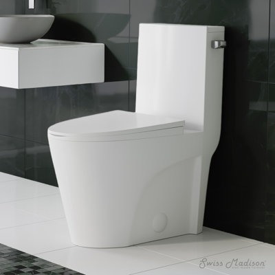 Toilette allongée une pièce St. Tropez