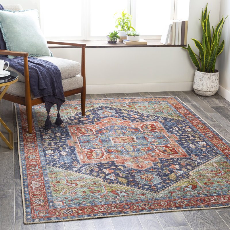 Heyward Oriental Indoor Rug, Rectangle 5'3" x 7'3"