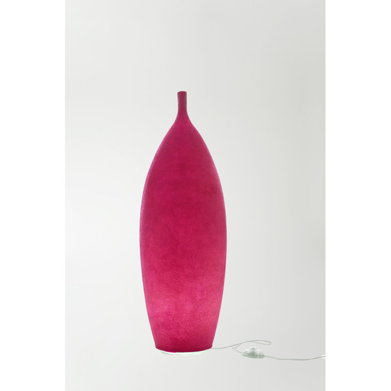 Luna 92cm Novelty Floor Lamp, Magenta