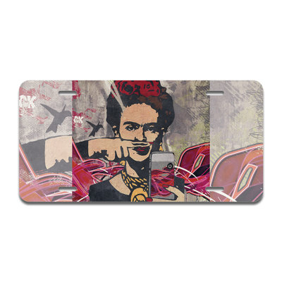 Cadre en aluminium Grafitti Selfie