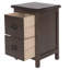 Alsace 2 Drawer Bedside petite Table