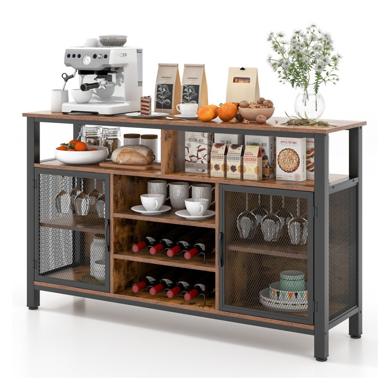 Shalliyah 55'' Bar Cabinet, Brown
