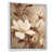 White Floater Framed