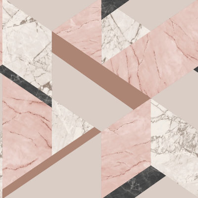 Marblesque 10.05m x 53cm Metallic Finish Wallpaper Roll