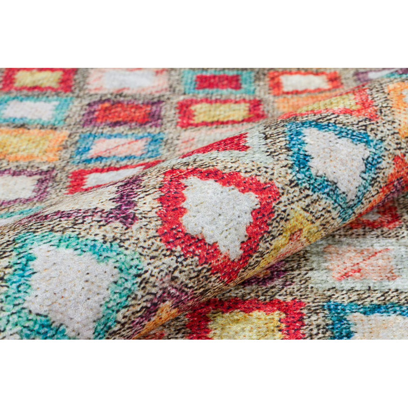 Tapis intérieur / extérieur en coton Sprage, Rectangle 3 pi 3 po x 6 pi 7 po