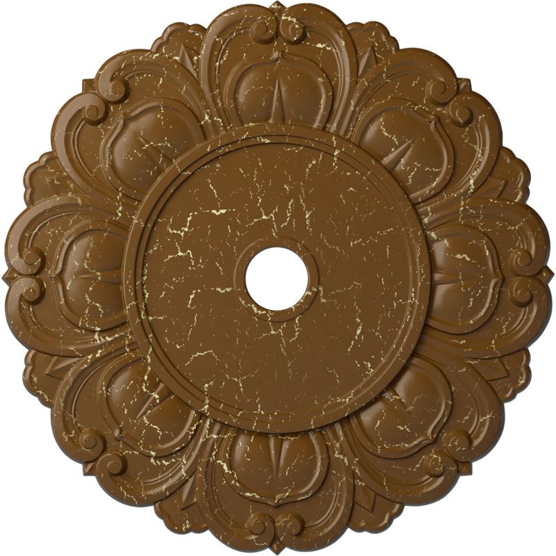 32 médaillons de plafond de 32 1/4 po de diamètre intérieur x 3 5/8 po de diamètre intérieur x 1 1/8 po de P (convient aux auvents jusqu'à 15 3/4 po)