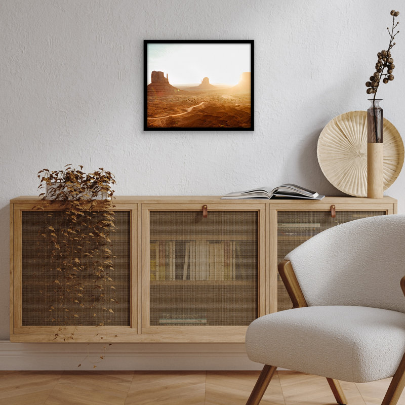 Americanflat Picture Frame - Thin Border Poster Frame with Plexiglass for Wall Display, Black, 13" x 16"