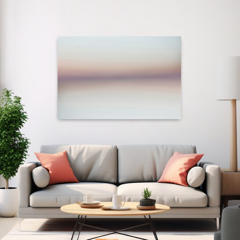 Art contemporain, paysage contemporain abstrait, art naturel, H 40 po x l 60 po