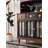 55-inch Solid Ash Wood Standard Pantry Cabinet