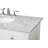 Ain 42'' Single Bathroom Vanity with Marble Top-572977247