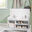 Carranza Polyester Upholstered Storage Bench-88577052