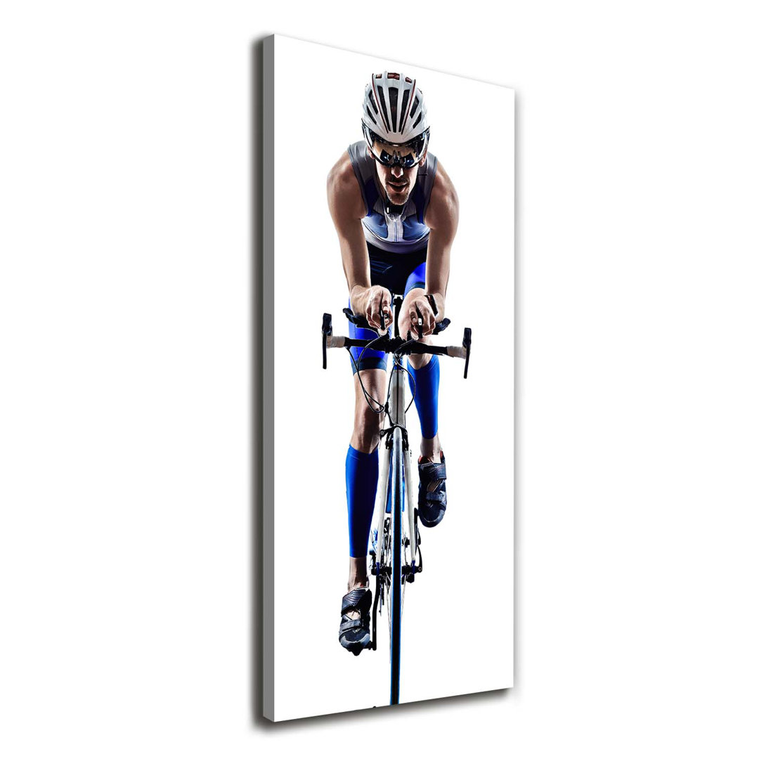 Radfahrer - Kunstdrucke auf Leinwand - Wrapped Canvas