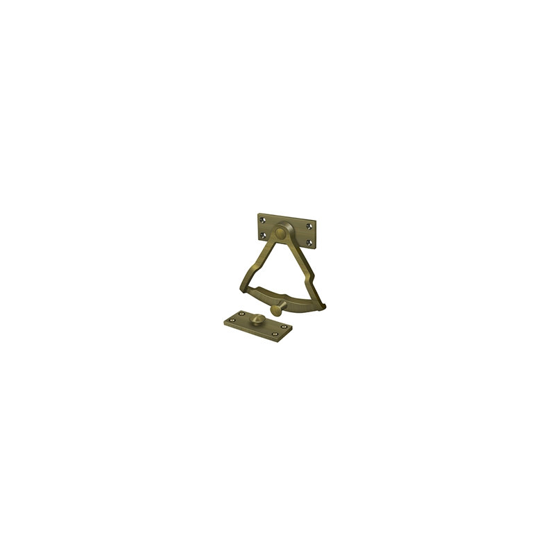 Latch/Catch/Bolt, Antique Brass