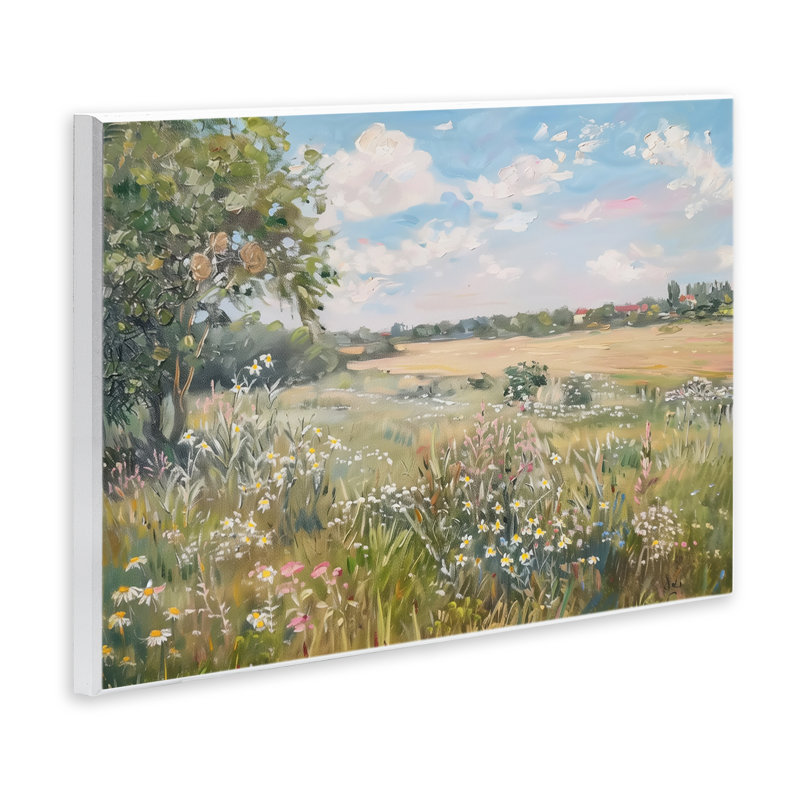 «Vast Wildflower Field» par LSR Design Studio, H 10 po x l 15 po