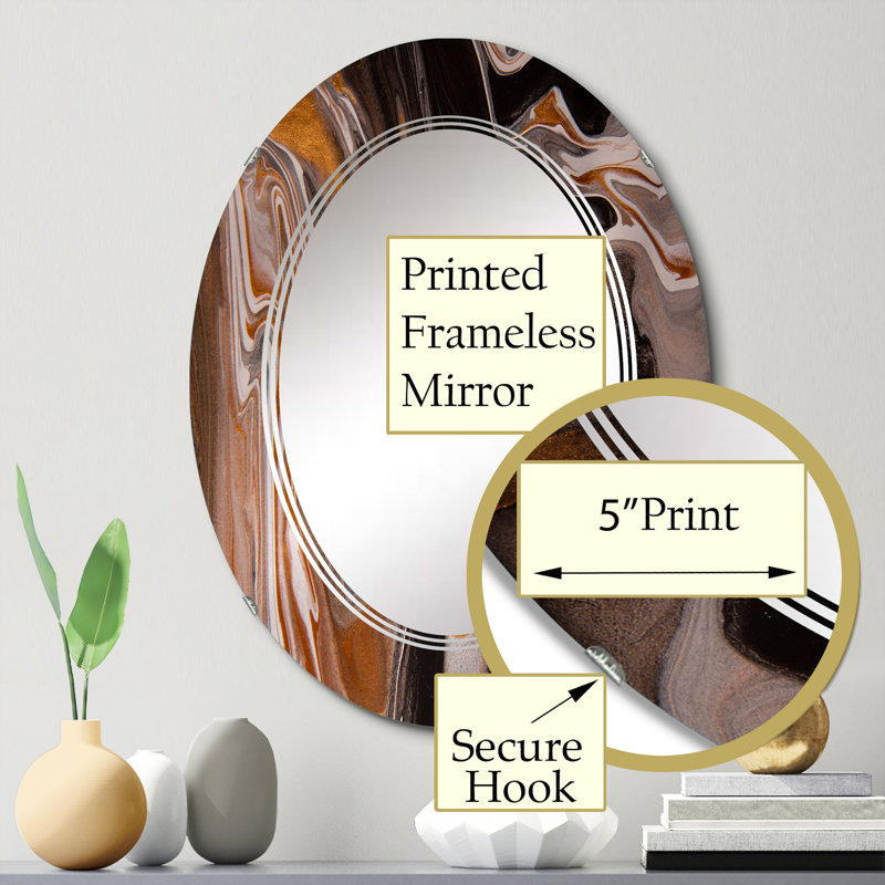 Miroir de salle de bain sans cadre, 30 po x 20 po