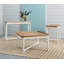 Table basse à piédestal
