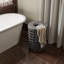 KORIE Laundry Basket with Lid - White-1315028060