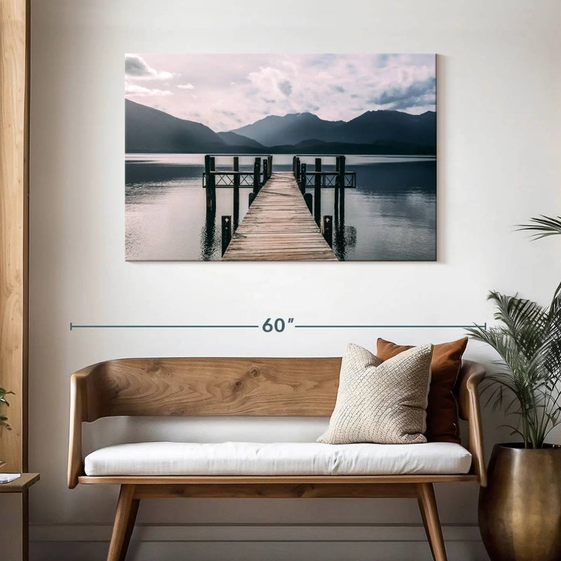 Jetée d'Alvord Lake Te Anau, H 30 po x l 45 po