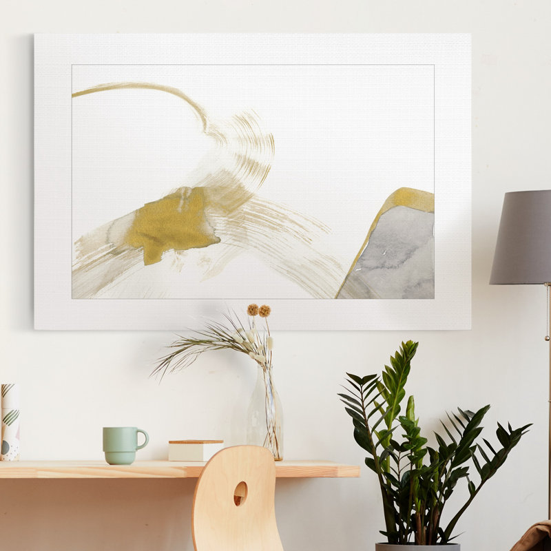 « Exploration II »-reproduction sur toile tendue, H 27 po x l 18 po x P 1 po
