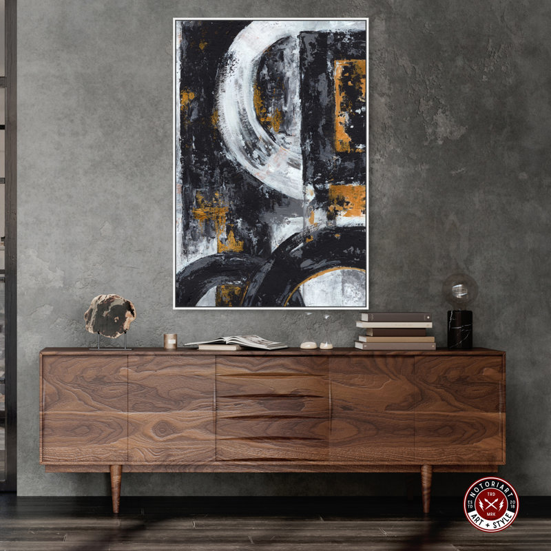 «Texture Symphony Part I Masculine Man Cave» par Notoriart, Toile tendue, H 54 po x l 36 po