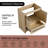 30'' Single Bathroom Vanity Base Without Top