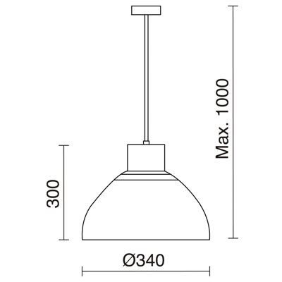 Grandstaff 1 - Light Single Pendant
