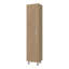 Armoire de rangement en chêne naturel avec tablette fixe-325326509