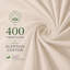 Luxury 400 Thread Count 100% Egyptian Cotton Pillow Cases 2 Pack – Soft & Breathable Pillow Covers-1850605227