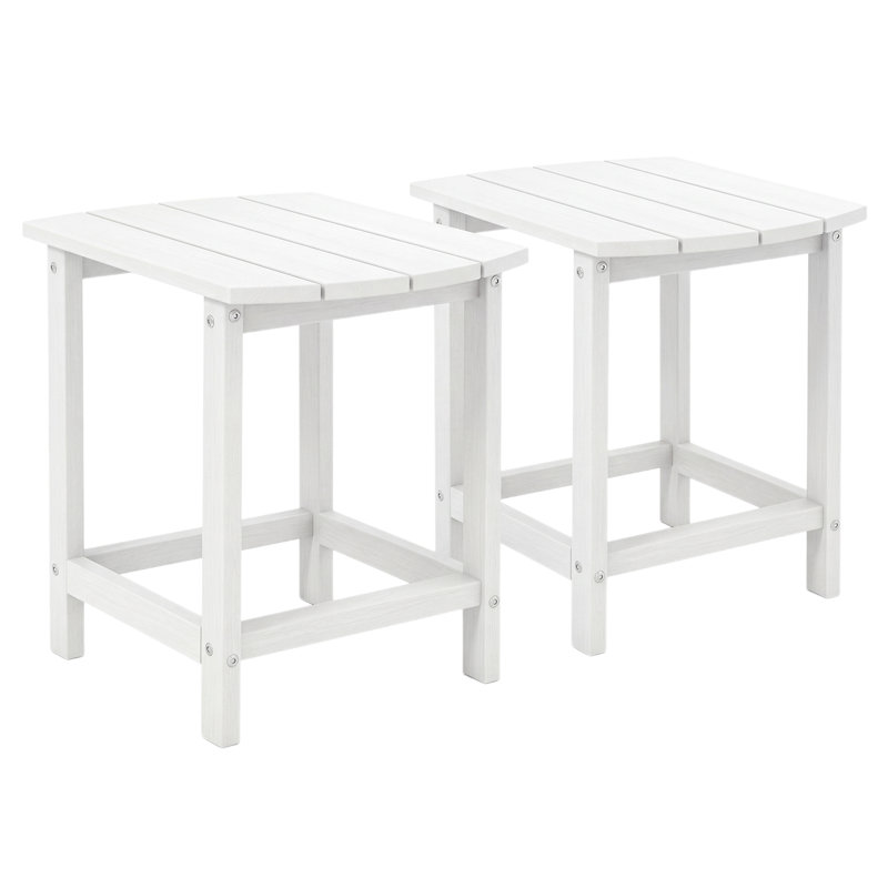 Versa Square Outdoor Side Table , 19'' in. W 14.5'' in. D