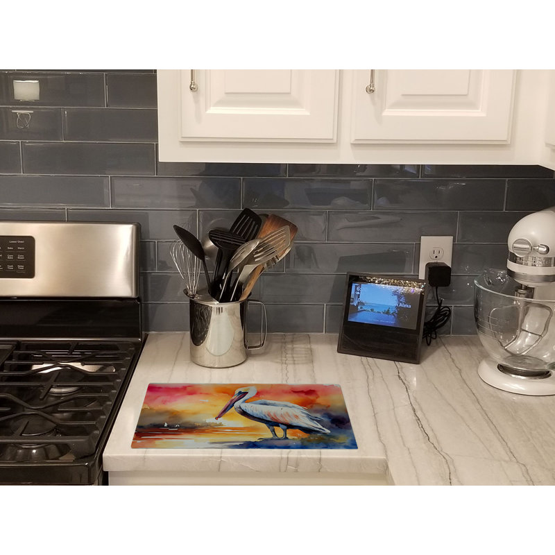 Pelican Glass Cutting Board Large