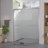 56-60"W X 74"H Aluminum Frame Material Double Sliding Opening Shower Door -Bypass Sliding Opening Bathroom Sliding Opening Door With Premium 1/4" (6Mm) Clear Tempered Glass-122071522