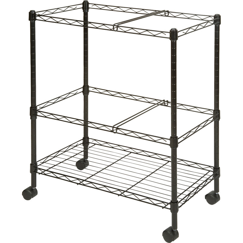 30'' H x 26'' W File Cart with Wheels