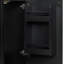 Meuble-lavabo 24 po avec lavabo, armoire de salle de bain avec tablette de porte, rangement latéral ouvert, structure en bois massif, porte à fermeture douce-126271284