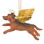 Dachshund Holiday Angel Holiday Ornament