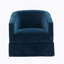 Chaise pivotante à jupe Elm Baltic-305738926